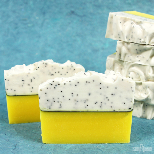 Lemon Poppy Seed Cold Process Soap Project image number null